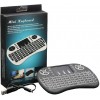 Mini teclado mouse com luz de led 3 cores